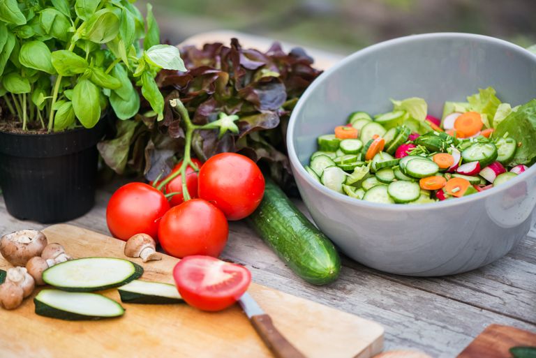 votre salade, huile olive, taux cholestérol, vous pouvez, légumes verts