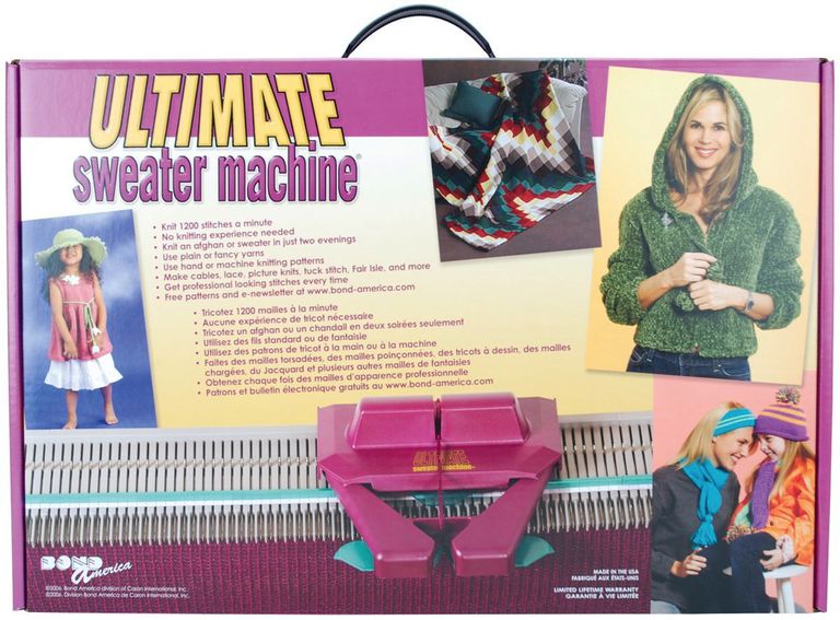 machine tricoter, pour personnes, utile pour, aiguille différente, aiguilles tricoter, dextérité manuelle