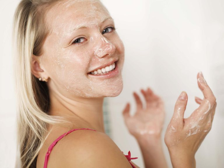 pour nettoyer, nettoyage peau, nettoyer visage, cela utilisez, contre acné, être bonne