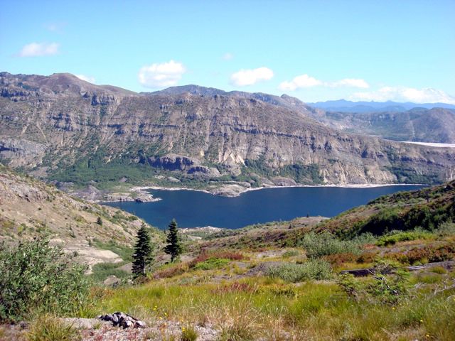 Johnston Ridge, mont Helens, Spirit Lake, explosion latérale