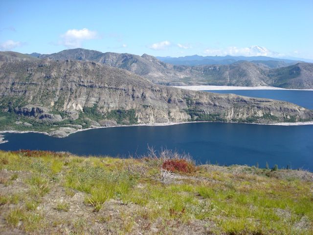 Johnston Ridge, mont Helens, Spirit Lake, explosion latérale