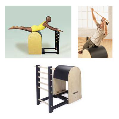équipement Pilates, Peak Pilates, Balanced Body, barillet échelle, dans studio